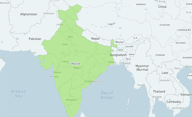 Map of India
